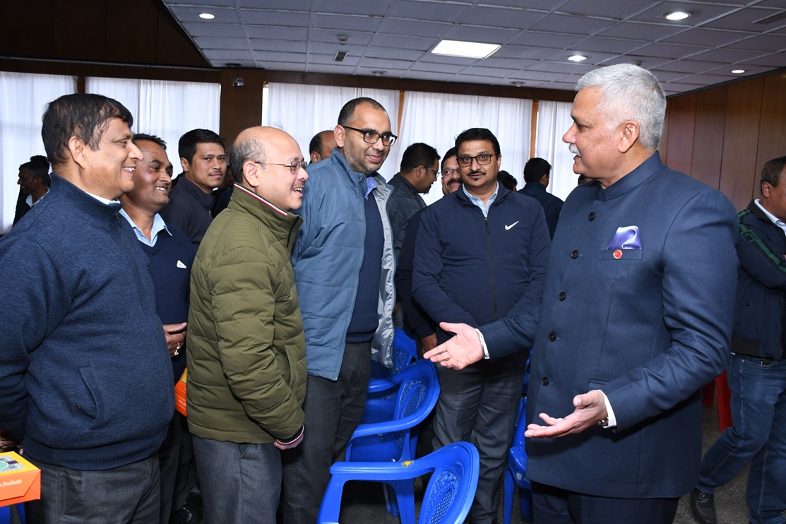 On the occasion of New Year, Director (Personnel) addressed the employees of NEEPCO