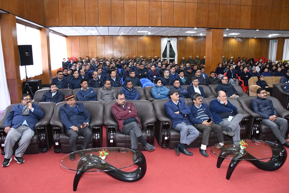 On the occasion of New Year, Director (Personnel) addressed the employees of NEEPCO