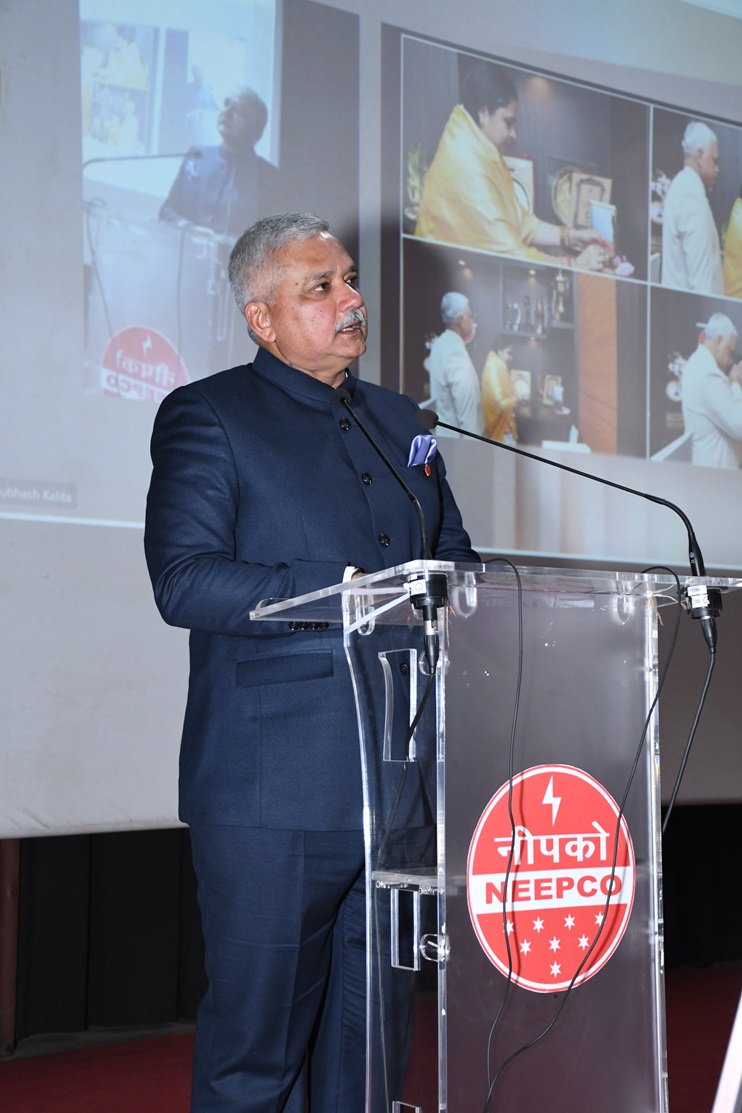 On the occasion of New Year, Director (Personnel) addressed the employees of NEEPCO