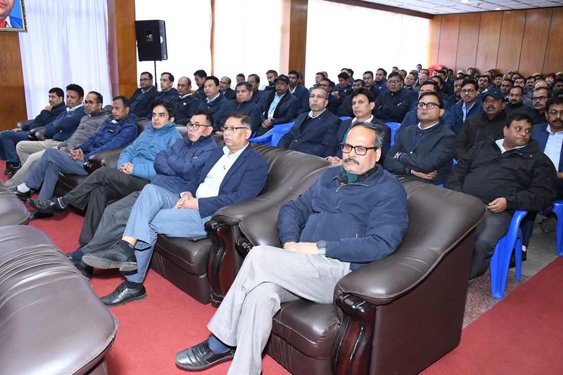 On the occasion of New Year, Director (Personnel) addressed the employees of NEEPCO