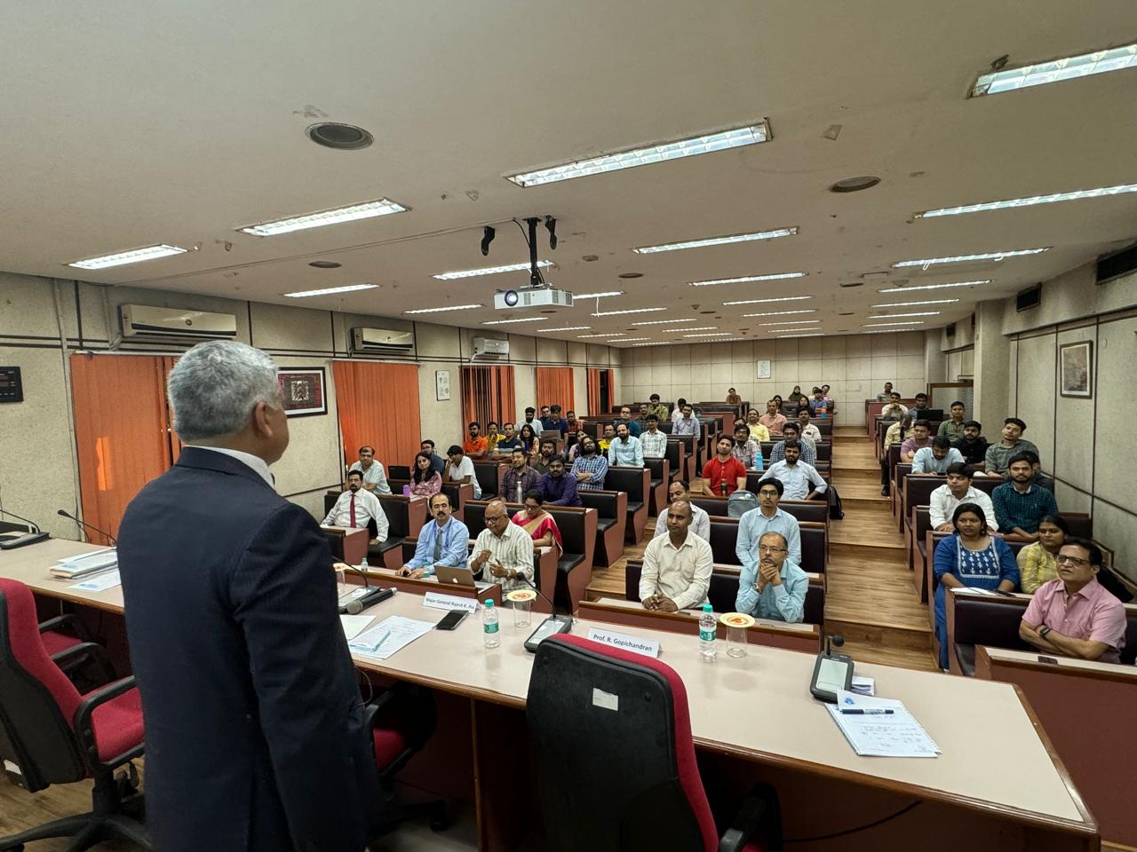 a talk on "Battlefield to Boardroom" 