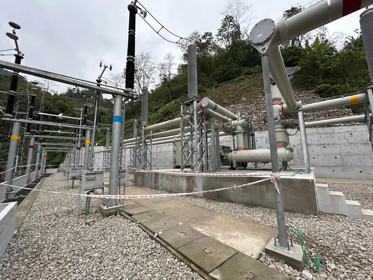 The 400kV, 3x26.667 MVAR Bus Reactor with GIS Bay has been charged and put into service 2024 at Panyor Lower HPS from 14:21Hrs of 16-04-2024