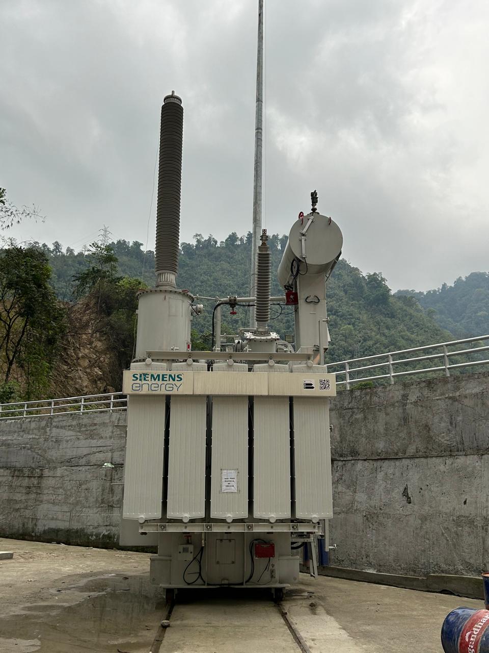 The 400kV, 3x26.667 MVAR Bus Reactor with GIS Bay has been charged and put into service 2024 at Panyor Lower HPS from 14:21Hrs of 16-04-2024