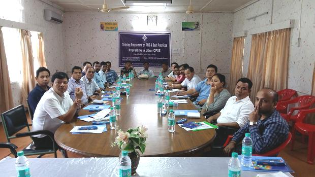 In-house Training Program on PMS organised at RHEP