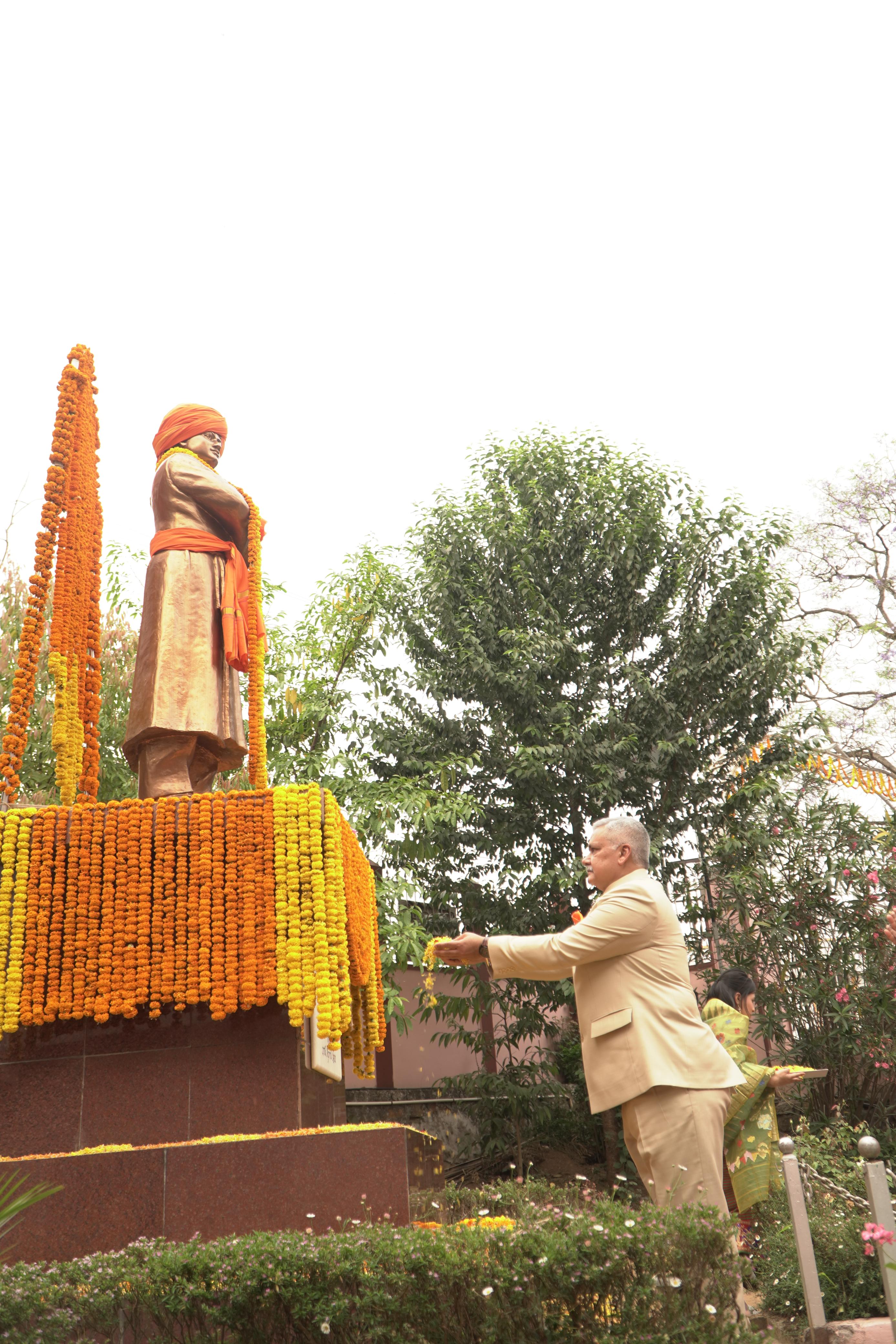The Foundation Day commemorating 123rd Anniversary of Swami Vivekananda’s visit to Shillong, was held at Ramakrishna Mission Vivekananda Cultural Centre, Shillong on 27th April 2024