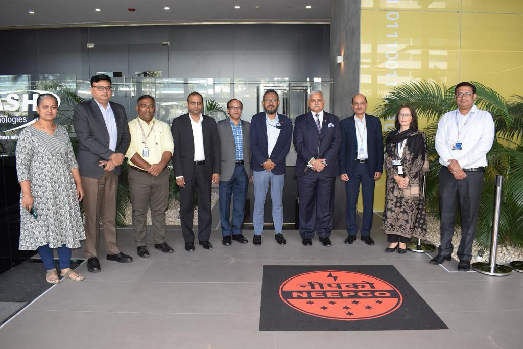 Glimpses of the visit of Director (Personnel) along with senior officials to the Regional HQ of Yash Technology, Pune on 31.01.2024