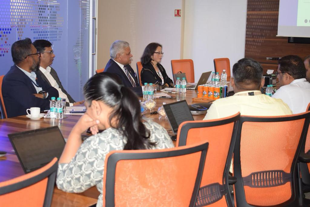 Glimpses of the visit of Director (Personnel) along with senior officials to the Regional HQ of Yash Technology, Pune on 31.01.2024