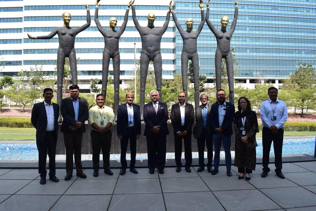 Glimpses of the visit of Director (Personnel) along with senior officials to the Regional HQ of Yash Technology, Pune on 31.01.2024