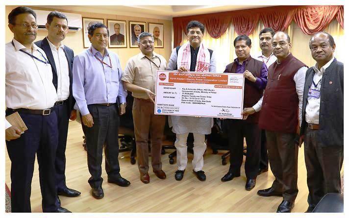 नीपको वर्ष 2016-17 के लिए अंतरिम लाभांश देता है